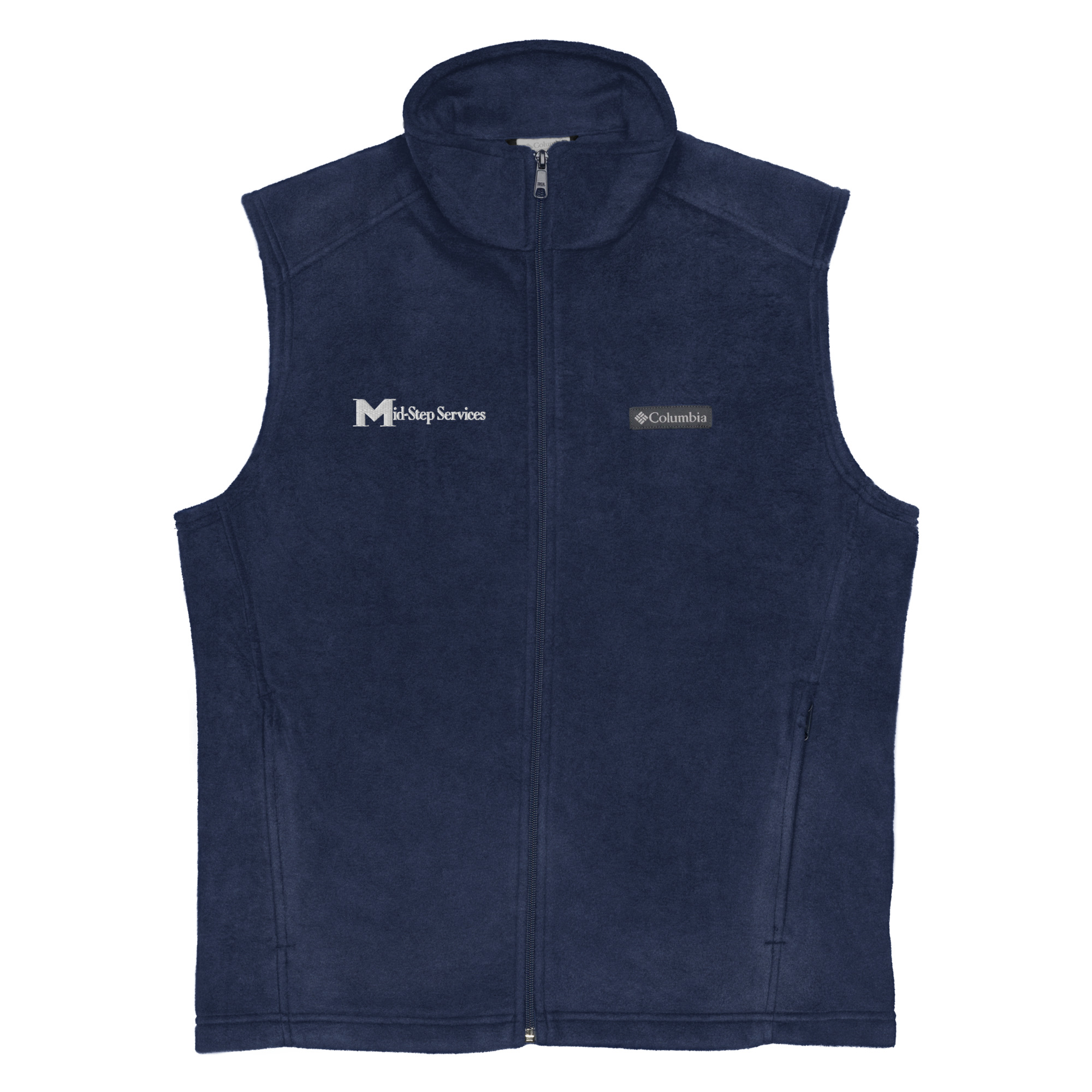 Men's Columbia fleece vest – Midstep Services
